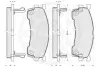 Комплект тормозных колодок, дисковый тормоз OPTIMAL 9811 (фото 3)