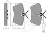Комплект тормозных колодок, дисковый тормоз OPTIMAL 9846 (фото 3)