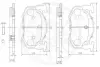 Комплект тормозных колодок, дисковый тормоз OPTIMAL 9858 (фото 3)