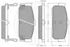 Комплект тормозных колодок, дисковый тормоз OPTIMAL 9861 (фото 3)
