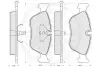 Комплект тормозных колодок, дисковый тормоз OPTIMAL 9877 (фото 3)