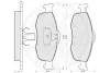 Комплект тормозных колодок, дисковый тормоз OPTIMAL 9939 (фото 3)