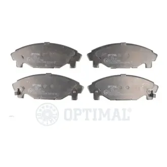 Комплект тормозных колодок, дисковый тормоз OPTIMAL 9962