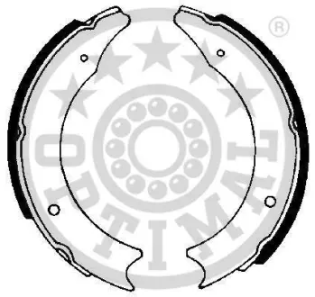 Комплект тормозных колодок OPTIMAL BB0020