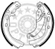 Комплект тормозных колодок OPTIMAL BB0650 (фото 1)