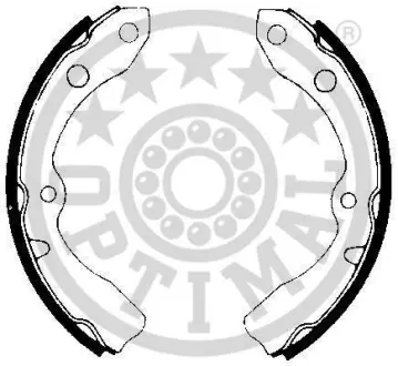 Комплект тормозных колодок OPTIMAL BB3590
