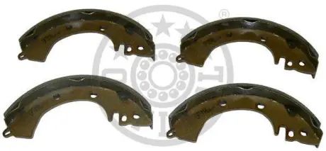 Комплект тормозных колодок OPTIMAL BB3680