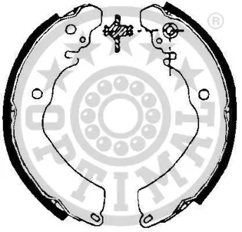 Комплект тормозных колодок OPTIMAL BB6461