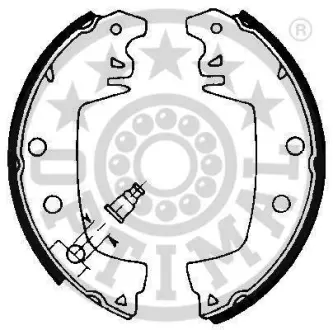 Комплект тормозных колодок OPTIMAL BB6551