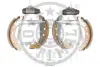 Комплект тормозных колодок OPTIMAL BK5000 (фото 2)