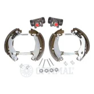 Комплект тормозных колодок OPTIMAL BK5043