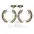 Комплект тормозных колодок OPTIMAL BK5136 (фото 1)