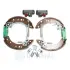 Комплект тормозных колодок OPTIMAL BK5196 (фото 1)