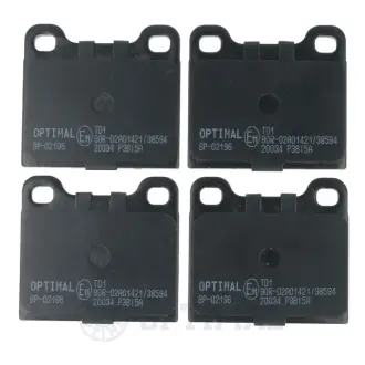 Гальмівні колодки дискові OPTIMAL BP02196