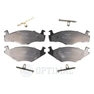 Гальмівні колодки дискові OPTIMAL BP-09362