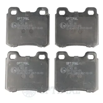 Гальмівні колодки дискові OPTIMAL BP-09589