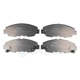 Гальмівні колодки дискові OPTIMAL BP09653