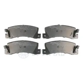 Гальмівні колодки дискові OPTIMAL BP-09807