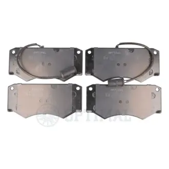 Гальмівні колодки дискові OPTIMAL BP-09853