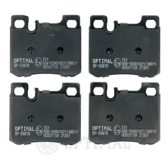 Гальмівні колодки дискові OPTIMAL BP-09876