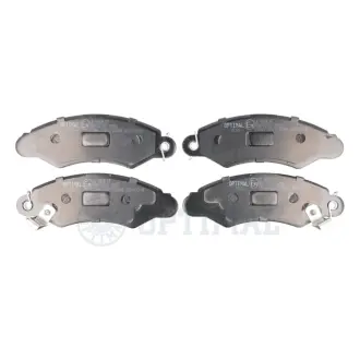 Гальмівні колодки дискові OPTIMAL BP10326