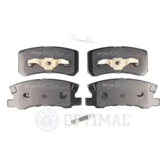 Гальмівні колодки дискові OPTIMAL BP-10537