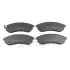 Гальмівні колодки дискові OPTIMAL BP-12117 (фото 1)