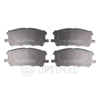 Гальмівні колодки дискові OPTIMAL BP-12168