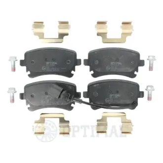 Гальмівні колодки дискові OPTIMAL BP-12241