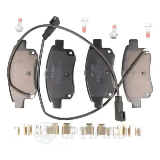 Гальмівні колодки дискові OPTIMAL BP-12298