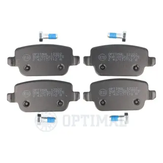Гальмівні колодки дискові OPTIMAL BP-12322