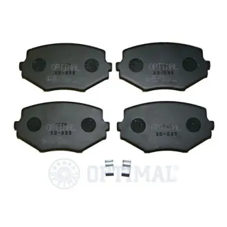 Гальмівні колодки дискові OPTIMAL BP12326