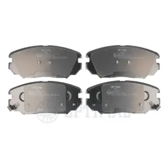 Гальмівні колодки дискові OPTIMAL BP-12361