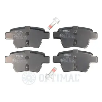 Гальмівні колодки дискові OPTIMAL BP-12388