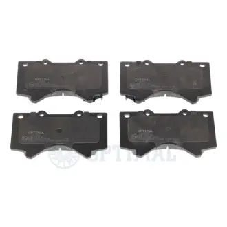 Гальмівні колодки дискові OPTIMAL BP-12397