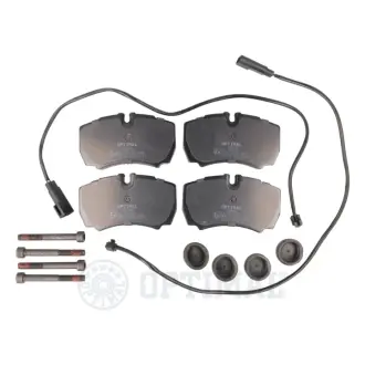 Гальмівні колодки дискові OPTIMAL BP-12418