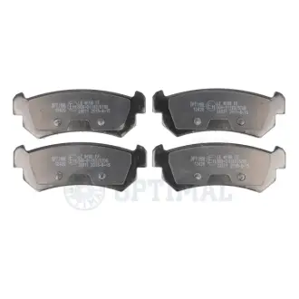 Гальмівні колодки дискові OPTIMAL BP-12420