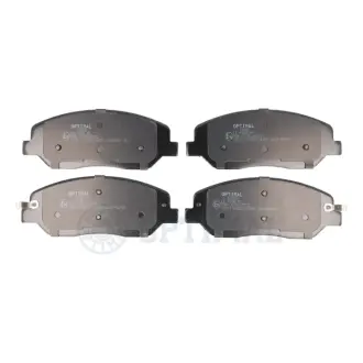 Гальмівні колодки дискові OPTIMAL BP-12450