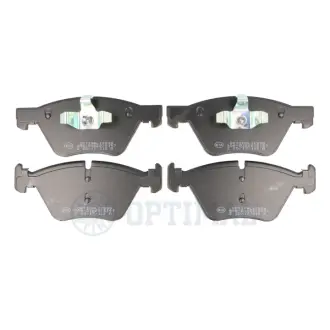 Гальмівні колодки дискові OPTIMAL BP-12538