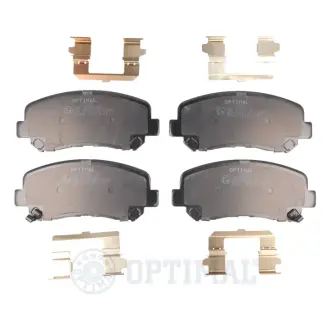 Гальмівні колодки дискові OPTIMAL BP-12590