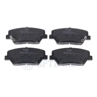 Гальмівні колодки дискові OPTIMAL BP-12624