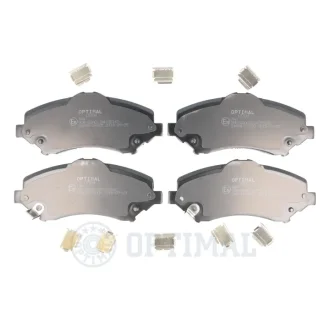 Гальмівні колодки дискові OPTIMAL BP12704
