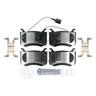 Гальмівні колодки дискові OPTIMAL BP12863