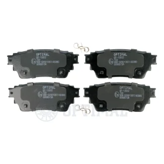 Гальмівні колодки дискові OPTIMAL BP13002