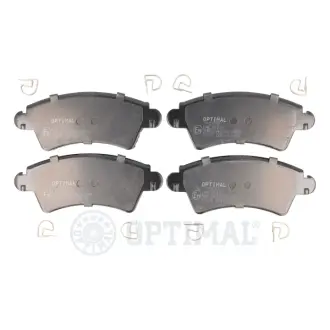 Гальмівні колодки дискові OPTIMAL BP-72610