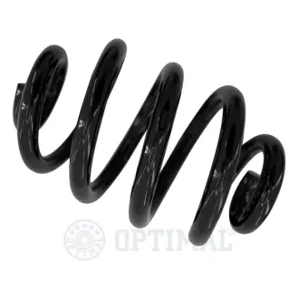 Пружина (задня) VW T4 1.8-2.5/1.9D/TD/2.4D/2.5TDI 90-03 (фург/з борт.пл) (червона, коричн.) (HD) OPTIMAL OP-CSP01261