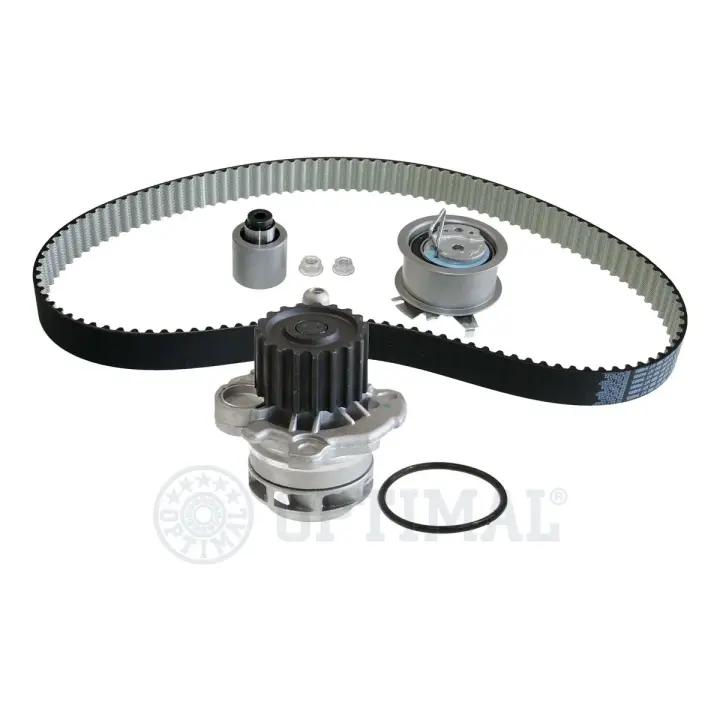Водяной насос + комплект зубчатого ремня OPTIMAL SK1372AQ3 (фото 1)