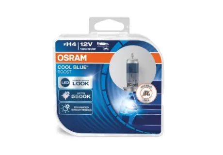 (к/т 2 шт) Автолампа Osram (H4 12V 100/90W P43T) OSRAM 62193CBB-HCB