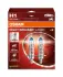 Лампа (Набір 2шт) H1 12В 55Вт P14,5S (EN) up to 150% greater brightness (EN) up to 20% whiter light Night Breaker Laser, Білий OSRAM 64150NL2HB (фото 1)