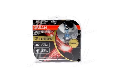 (к-кт 2шт) Лампа Osram NIGHT BREAKER® 200 H7 12V 55W PX26d (+200%) OSRAM 64210NB200-HCB